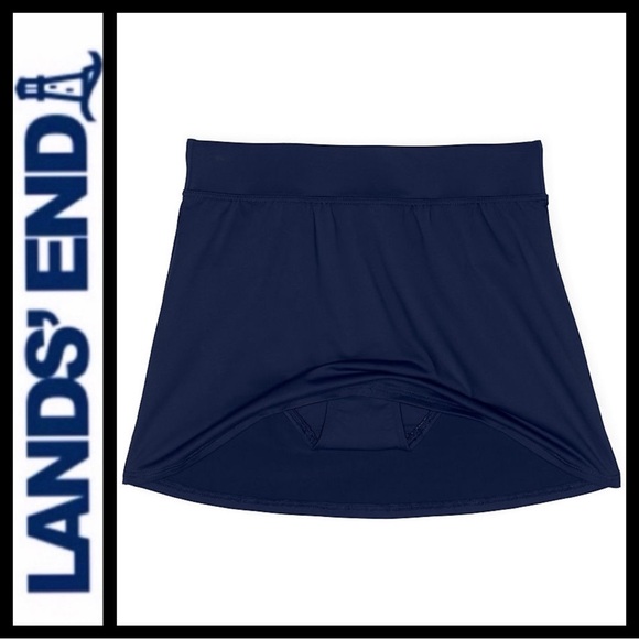 NWT Lands’ End Chlorine Resistant Swim Skirt - Picture 2 of 9